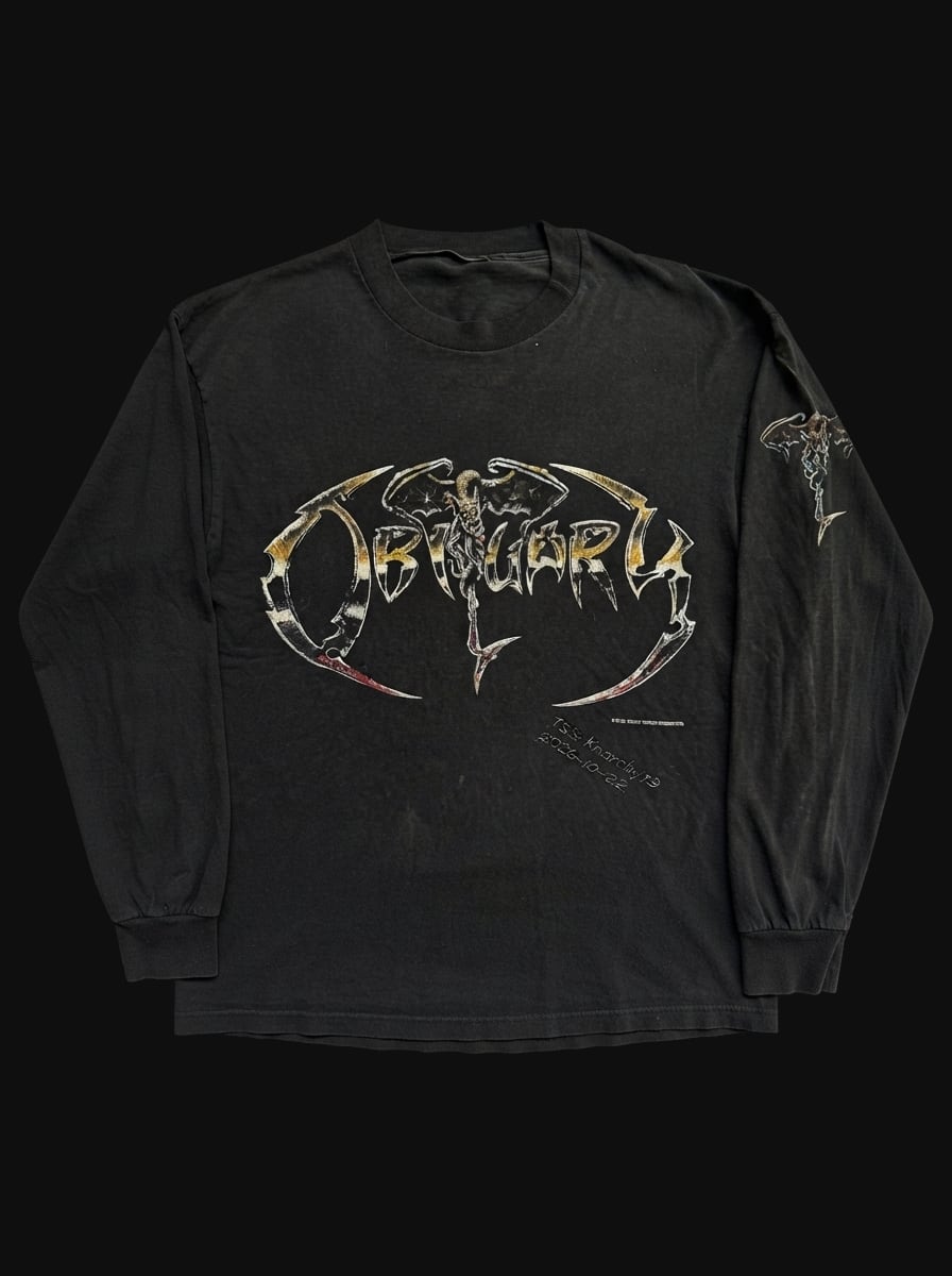 Obituary from MerchFiend OG's collection